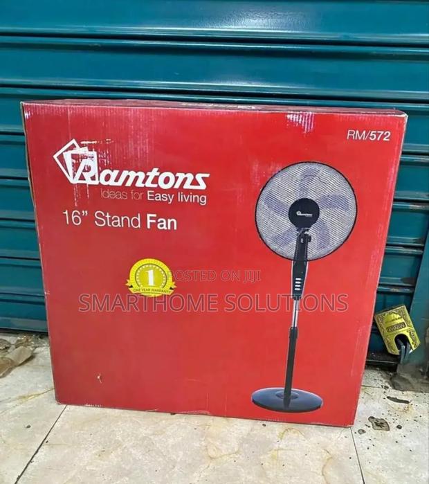 Black Ramtons 16inch Fan - main view