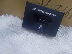 Wireless Camera Clock Hd Video Recorder Wifi Cam With Motion Detection