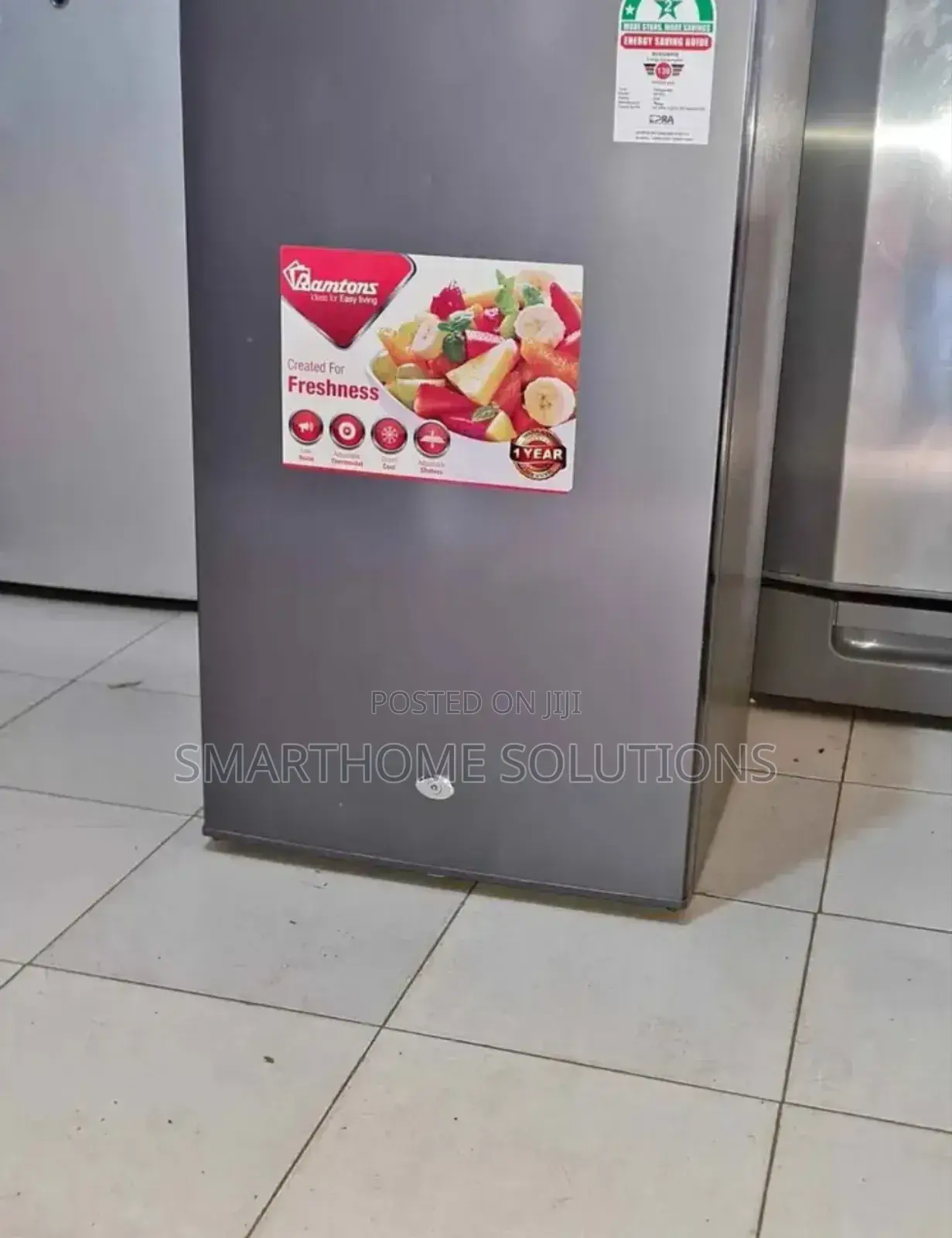 Stocked Capacity 90litres Refrigerator. Company Ramtons