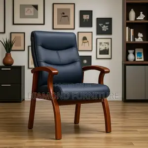 Office Furniture;Executive Leather Comfortable Wooden Office Seat
