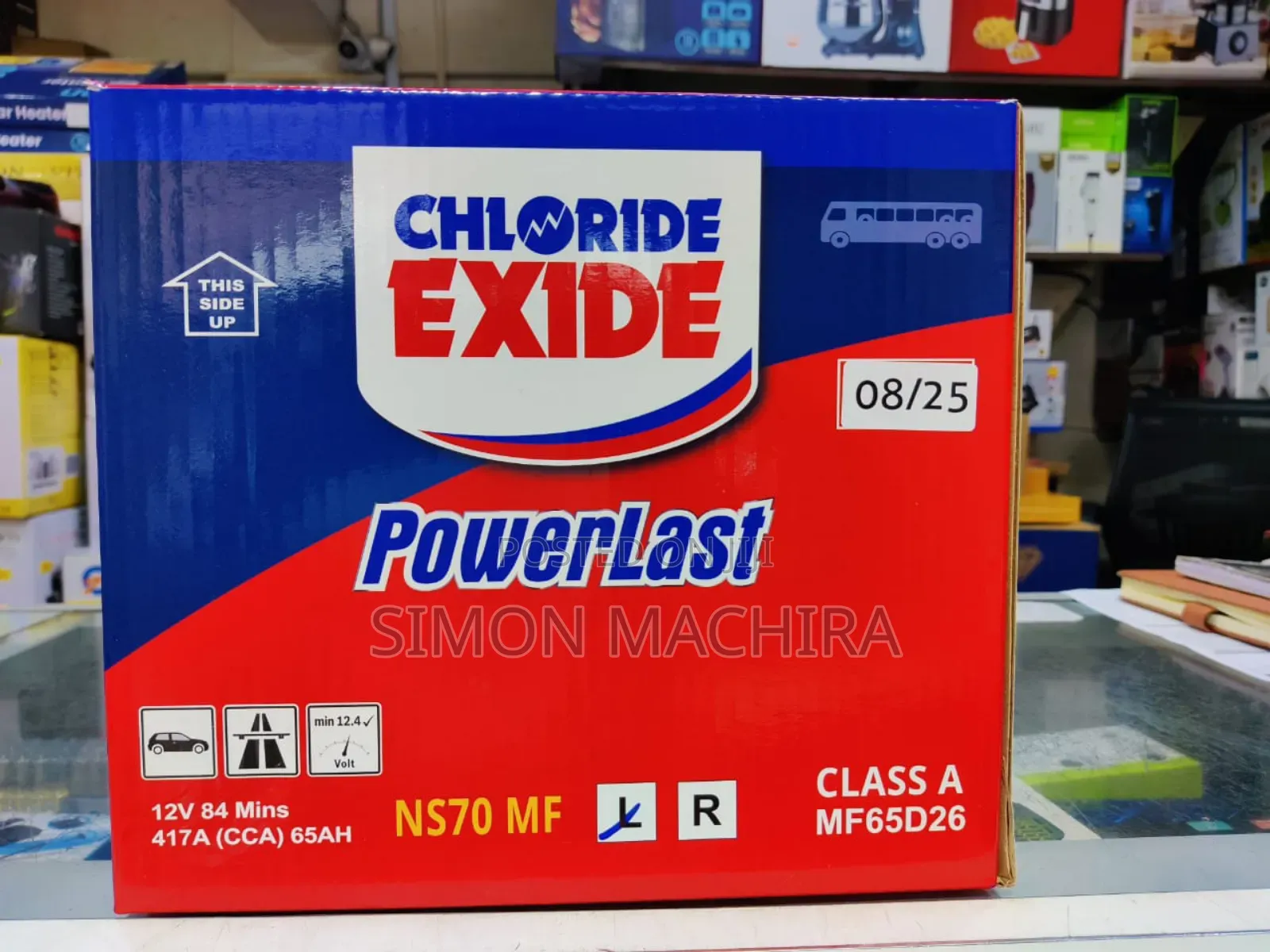 Chloride Battery Ns70 Powerlast