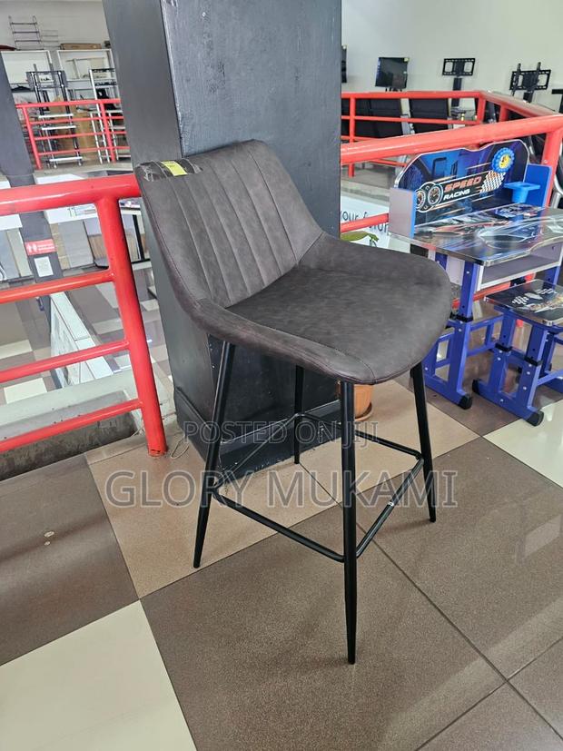 Grey Counter Chair