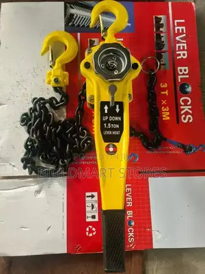 Compact Ratchet Lever Hoist With Alloy Steel Chain and Safety Latch