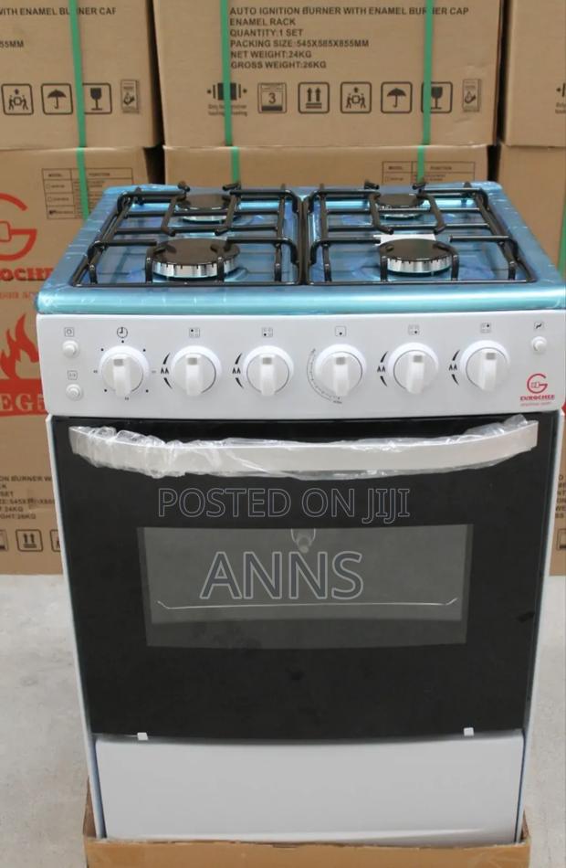 Eurochef 60 by 60 Full Gas With Safety Detector, Standing Cooker.