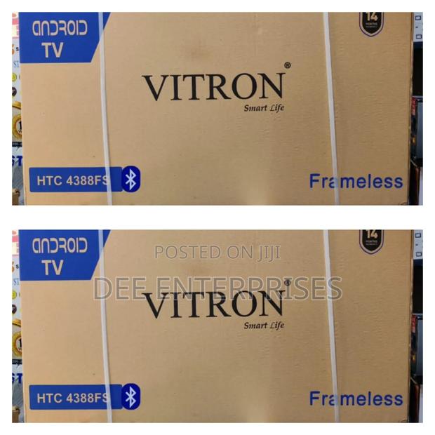 Vitron 43 Inches Smart Android Frameless Tv - main view