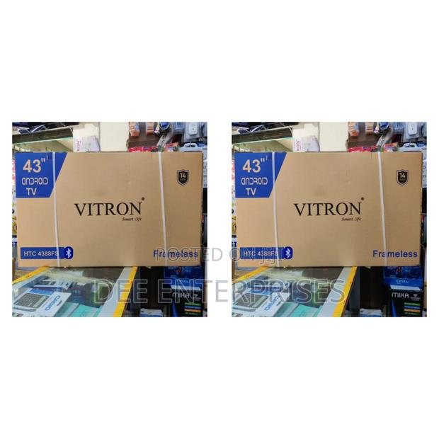 Vitron 43 Inches Smart Android Frameless Tv - thumbnail 2