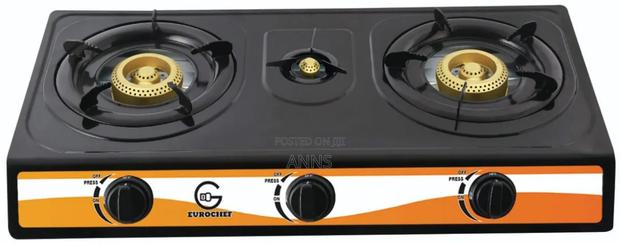 3 Burner Eurochef Table Top Burner