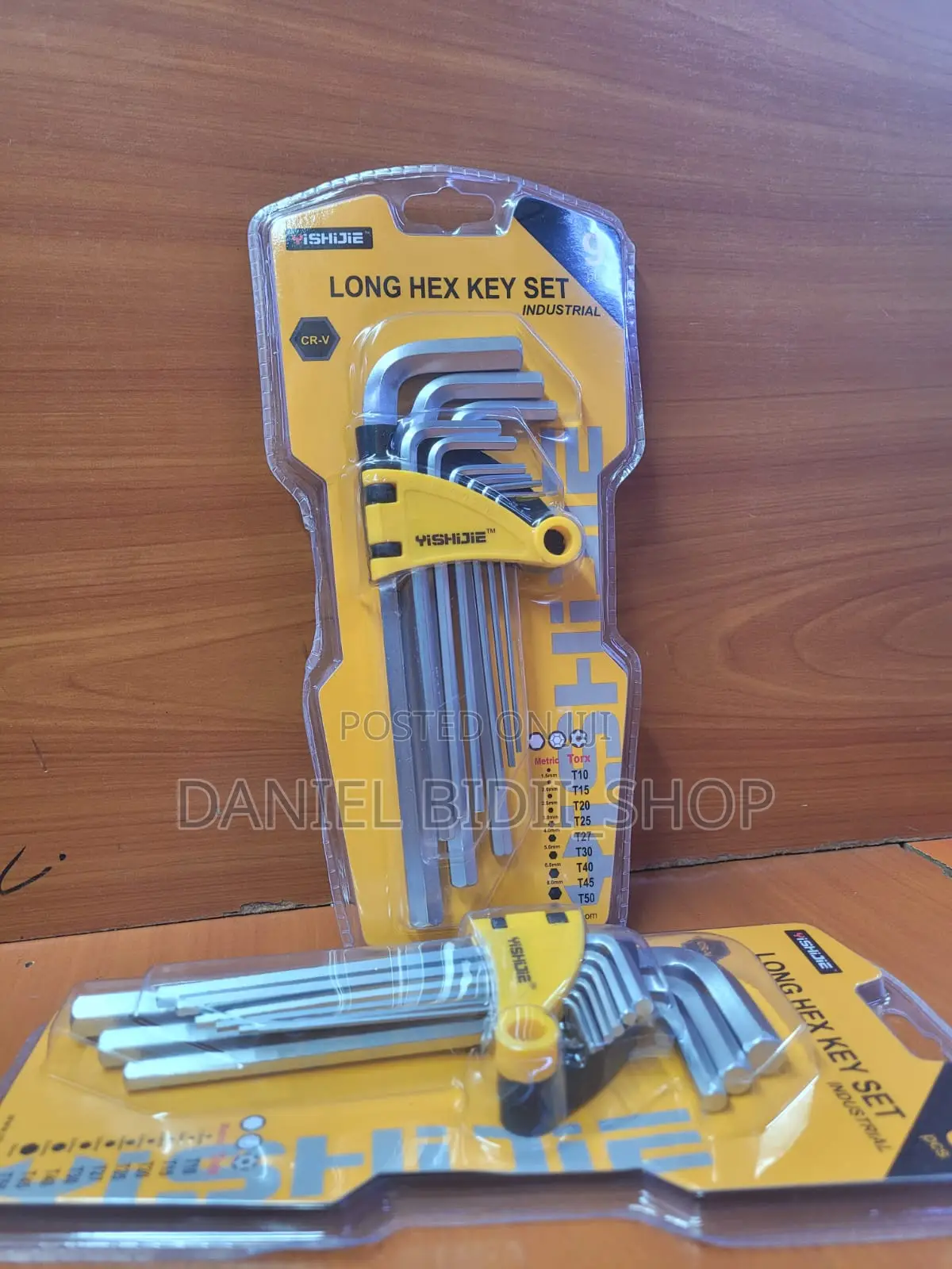 9pcs Hex Key Set
