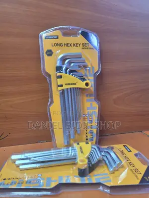 9pcs Hex Key Set
