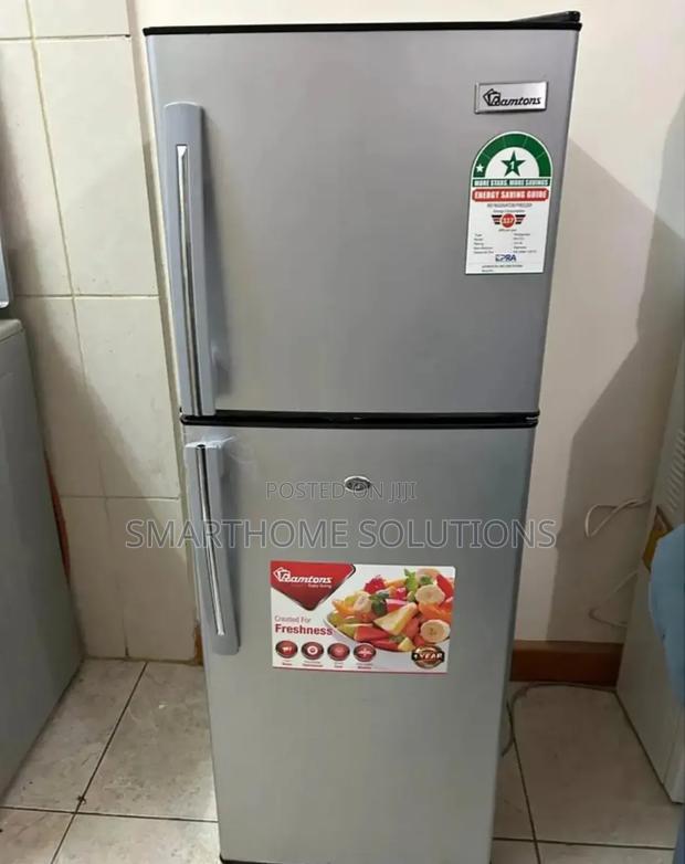 Colour Grey- Ramtons 213l Warrantified Fridge. 2 Door