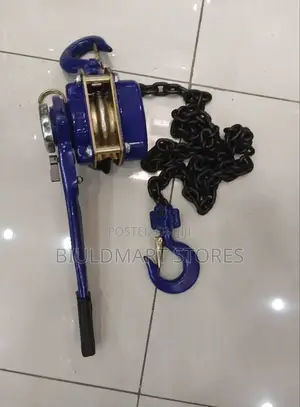 Durable Manual Lever Chain Hoist With Secure Safety Hook System