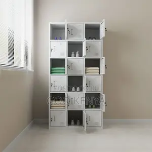 Office Cabinet; 15 Door Metal Steel Locker Storage Cabinet