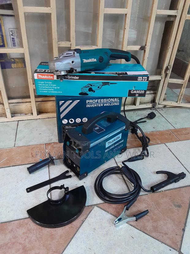 New Makita Welding 500 A And Grinder 2100 Watts Set - main view