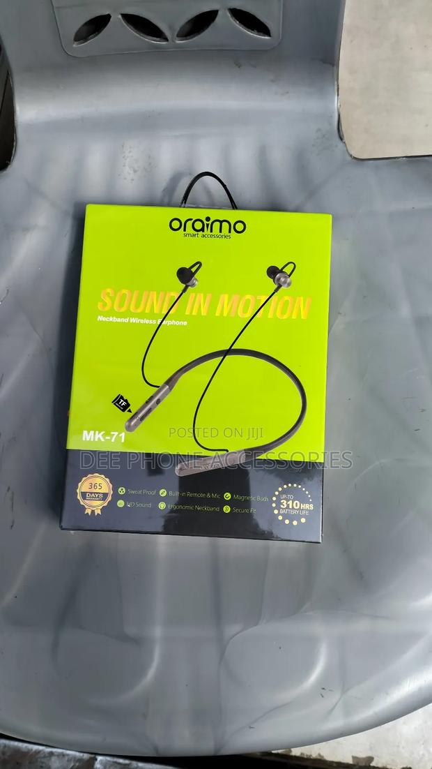Oraimo Neckband Wireless Earphones - thumbnail 3