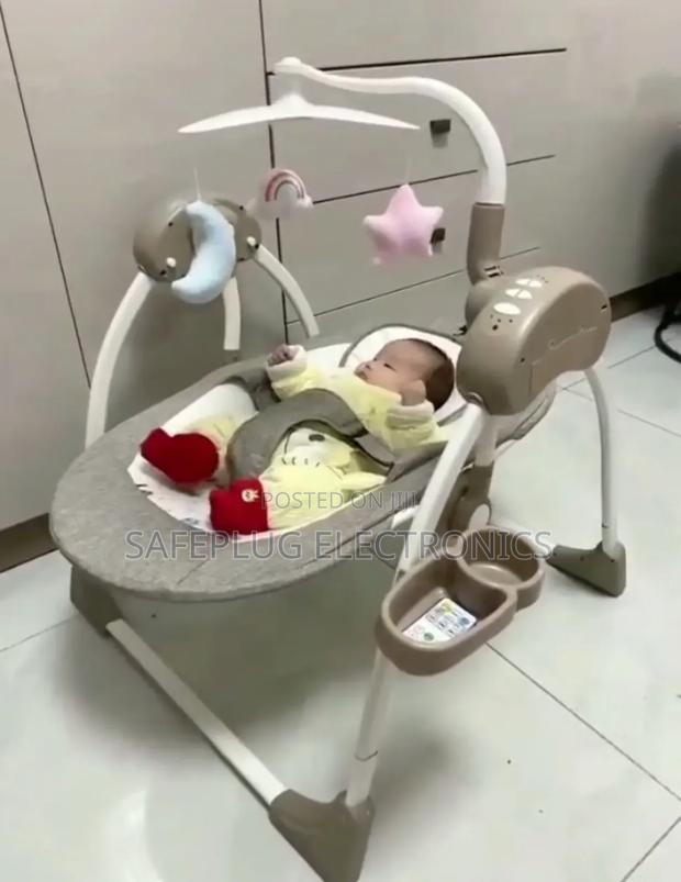 Electric Swing Baby Cradle