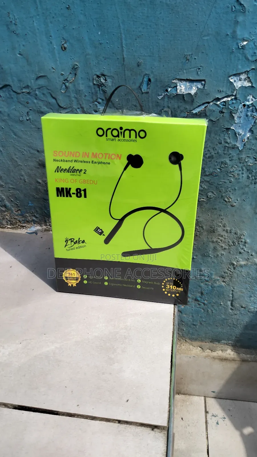 Oraimo Necklace 2 Wireless Earphones