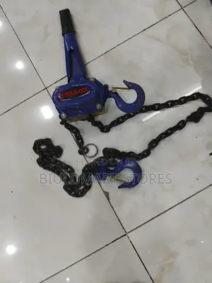 Reliable Ratchet Lever Chain Hoist With Forged Steel Safety Hooks