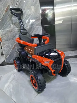 Kids Car With a Push Handle
