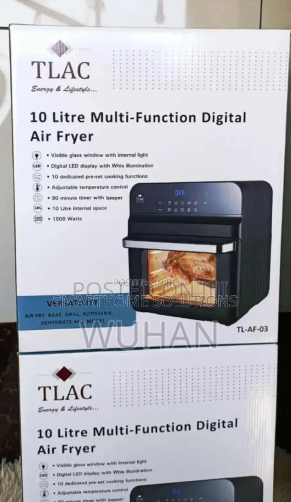 Multifunctional Digital 10l Tlac Air Fryer