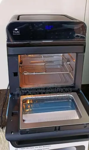 Black Original 10l Tlac Air Fryer. Brand New