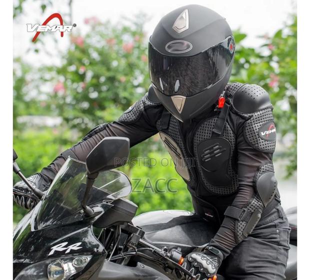 Motorcycle Riding Body Armor Arm Chest Guard Protector - thumbnail 4