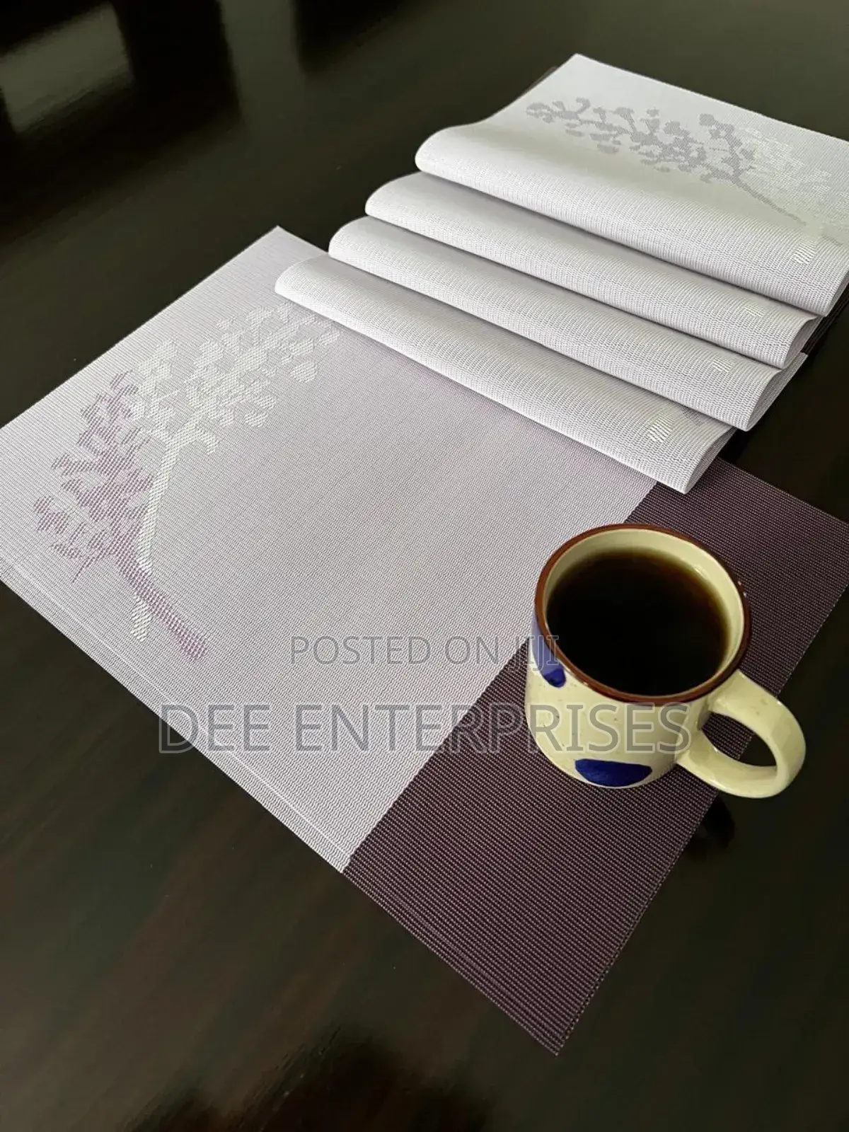 6pc Wooven Table Mats