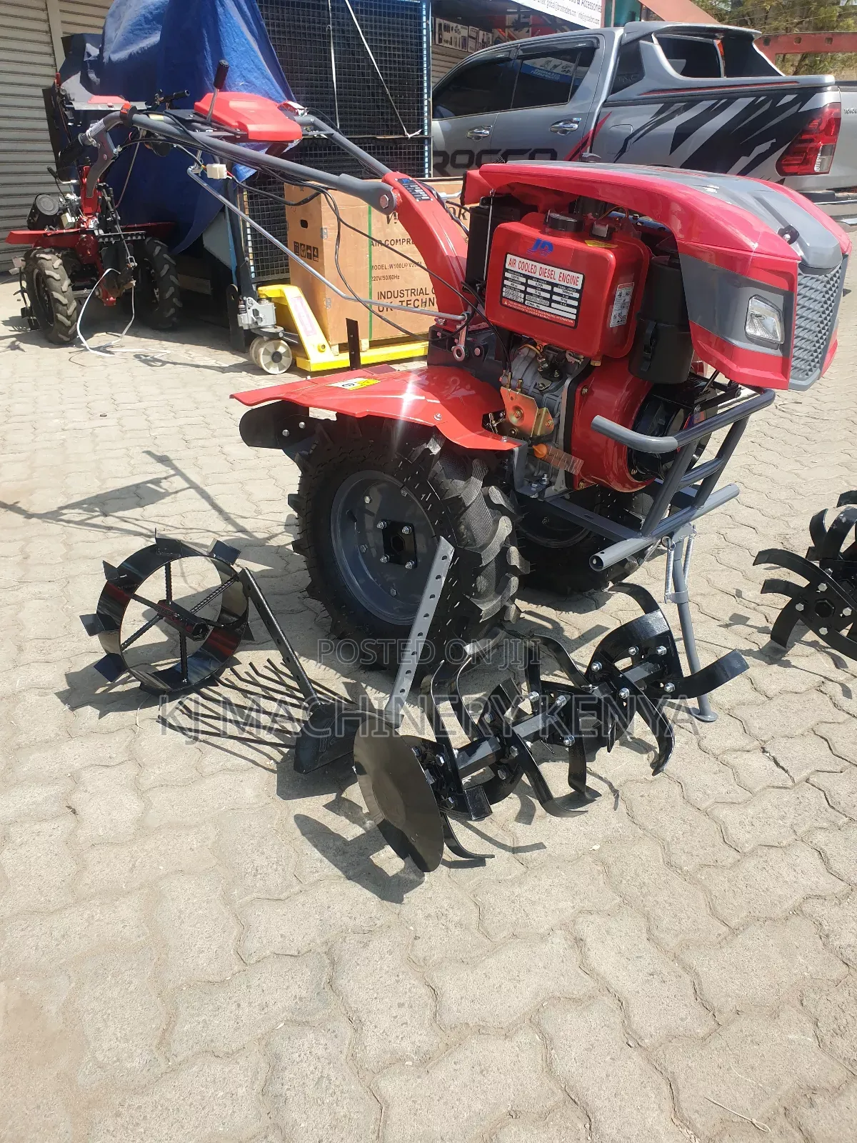 Two Wheeled Diesel Powered Walk Behind Tractor