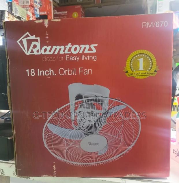 Ramtons 18inch Rm/670 Heavy Gauge Orbit Fan - main view