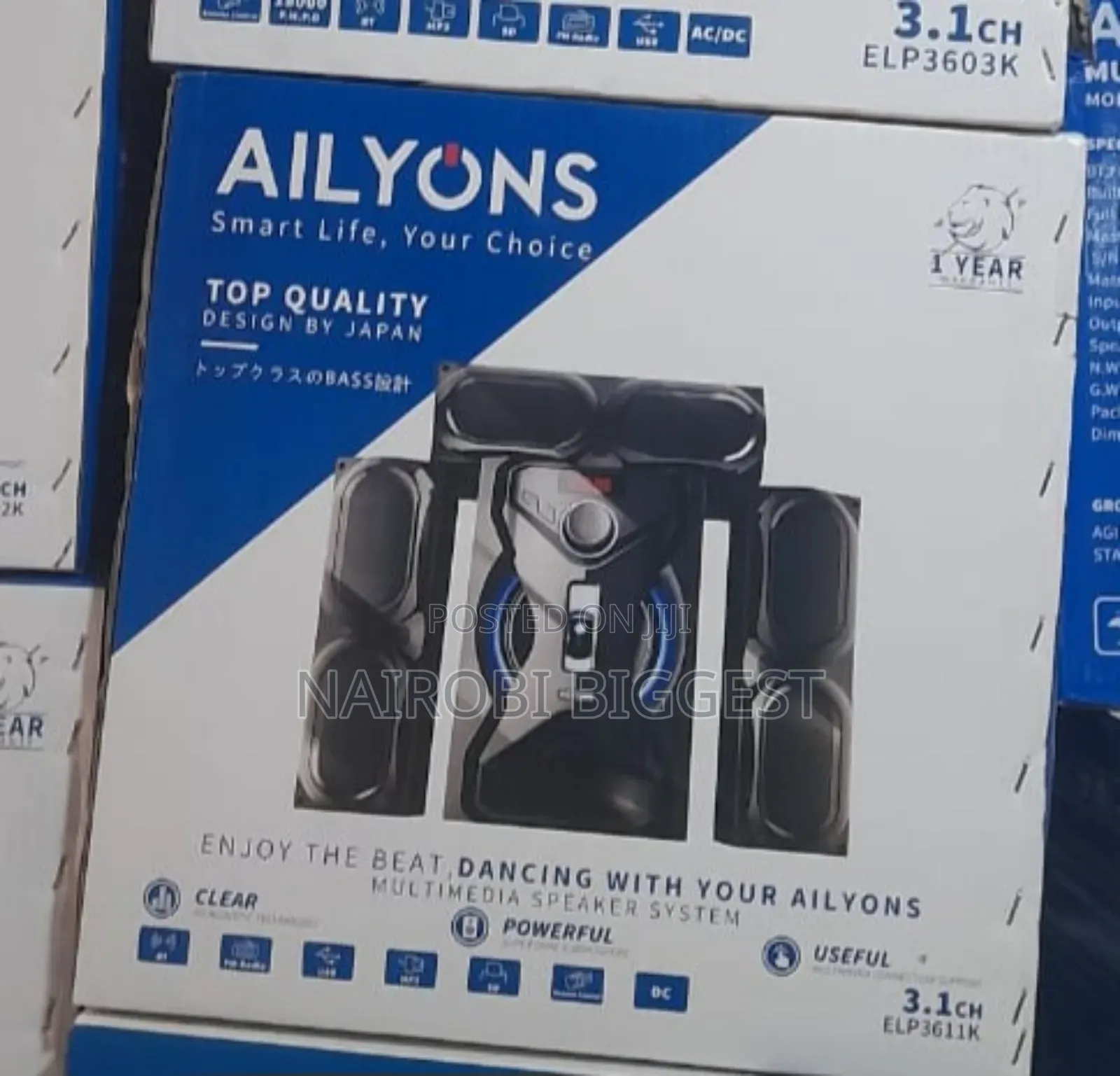 Ailyons 3.1 Best Sound Woofer