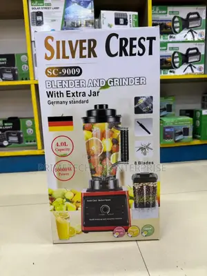 10000 Watts Silver Crest Blender 2 in 1-4litres