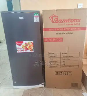 Ramtons Single Door 180 L Fridge.