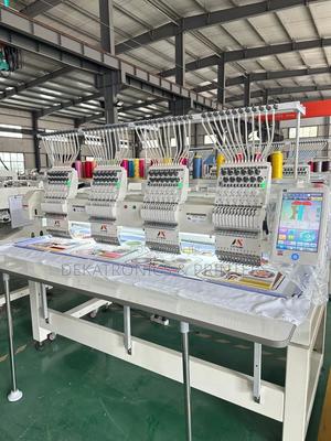 High-End 4 Head 12 Needles Embroidery Machine - thumbnail 2