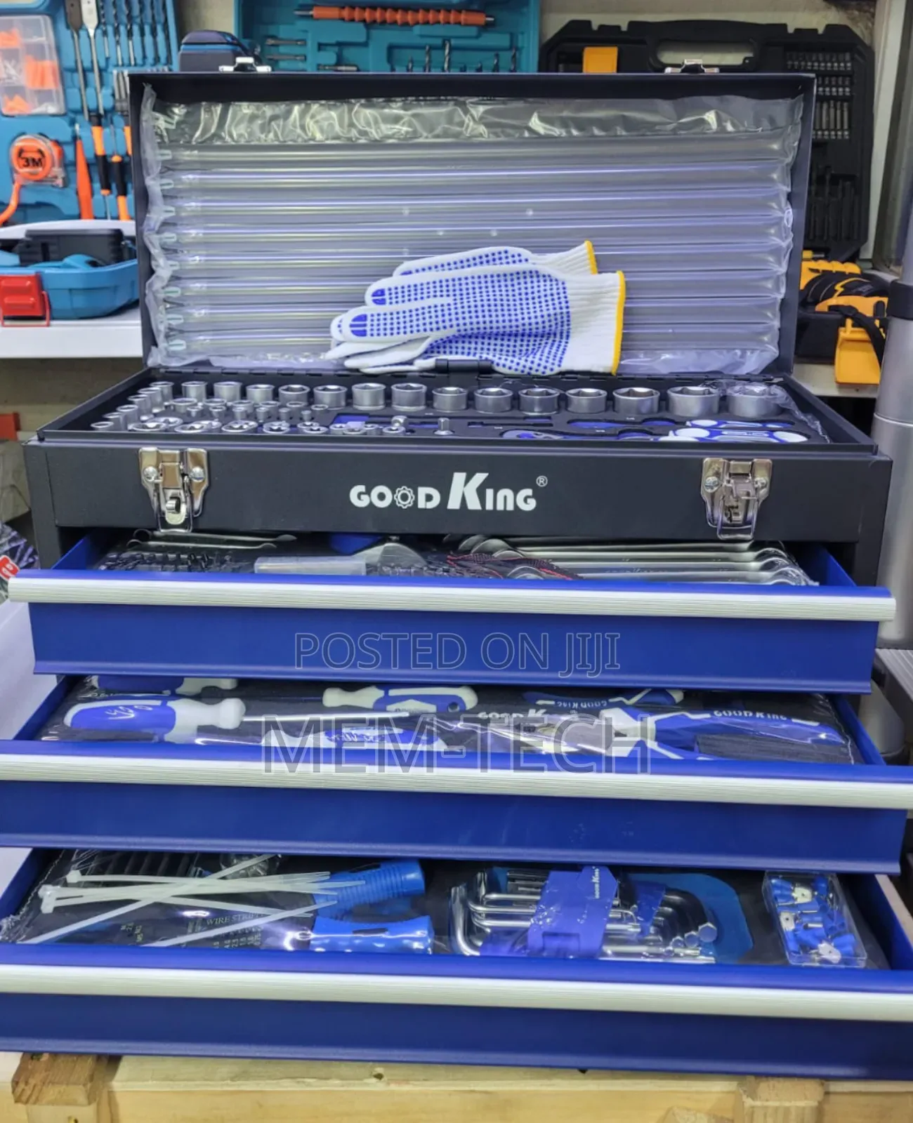 408pcs Mechanic Toolbox