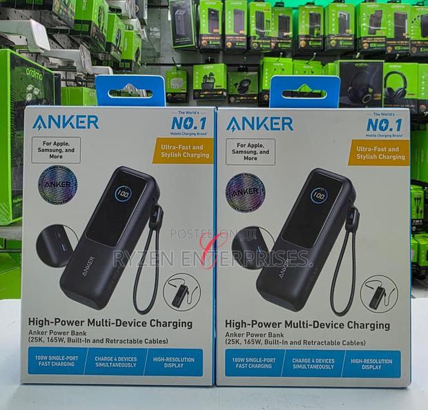 Anker 25k 165w Ultra Fast Charging High Power Bank