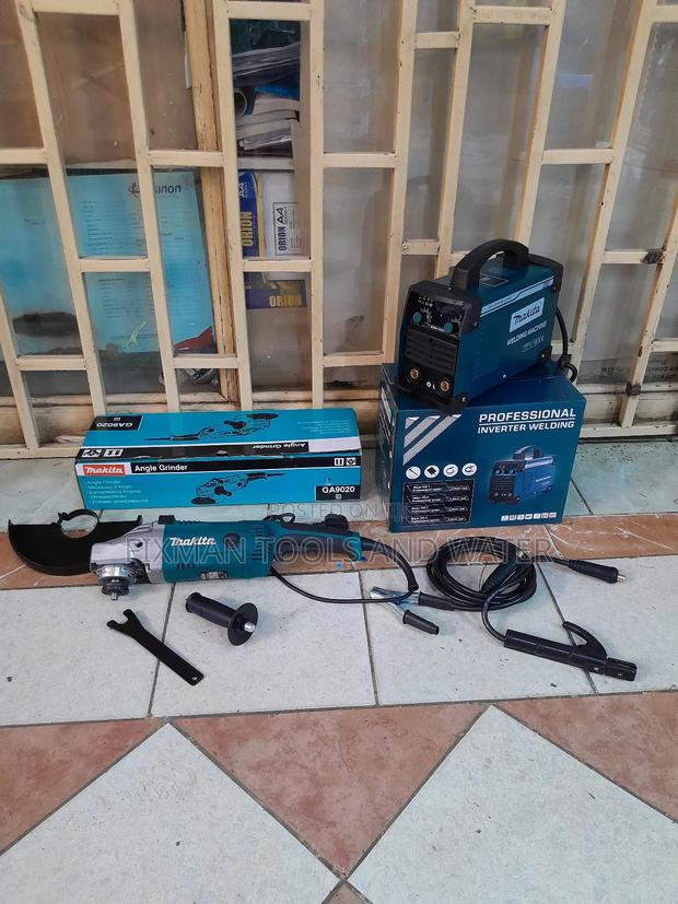 Best Makita Combo Welding Machine + Angle Grinder 9 Inches - main view