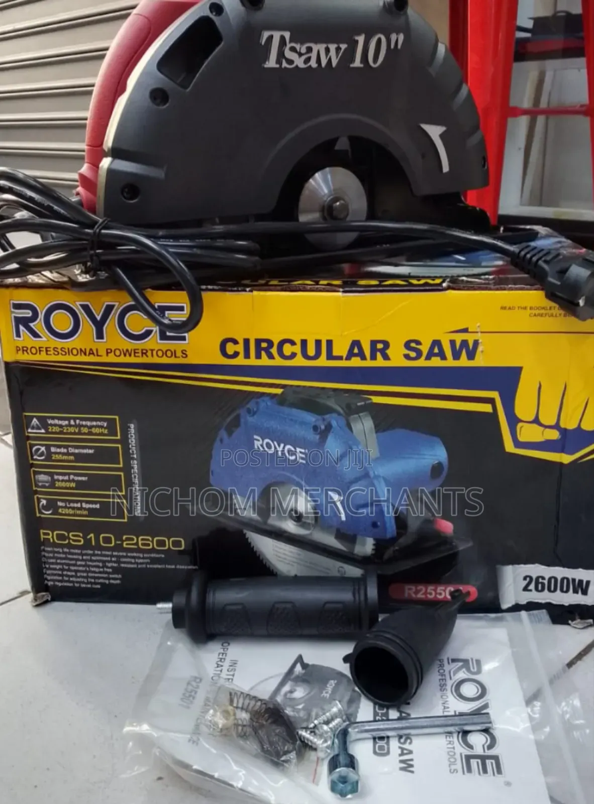 Royce 10inch Circular Saw/2600watts Royce Circular Saw