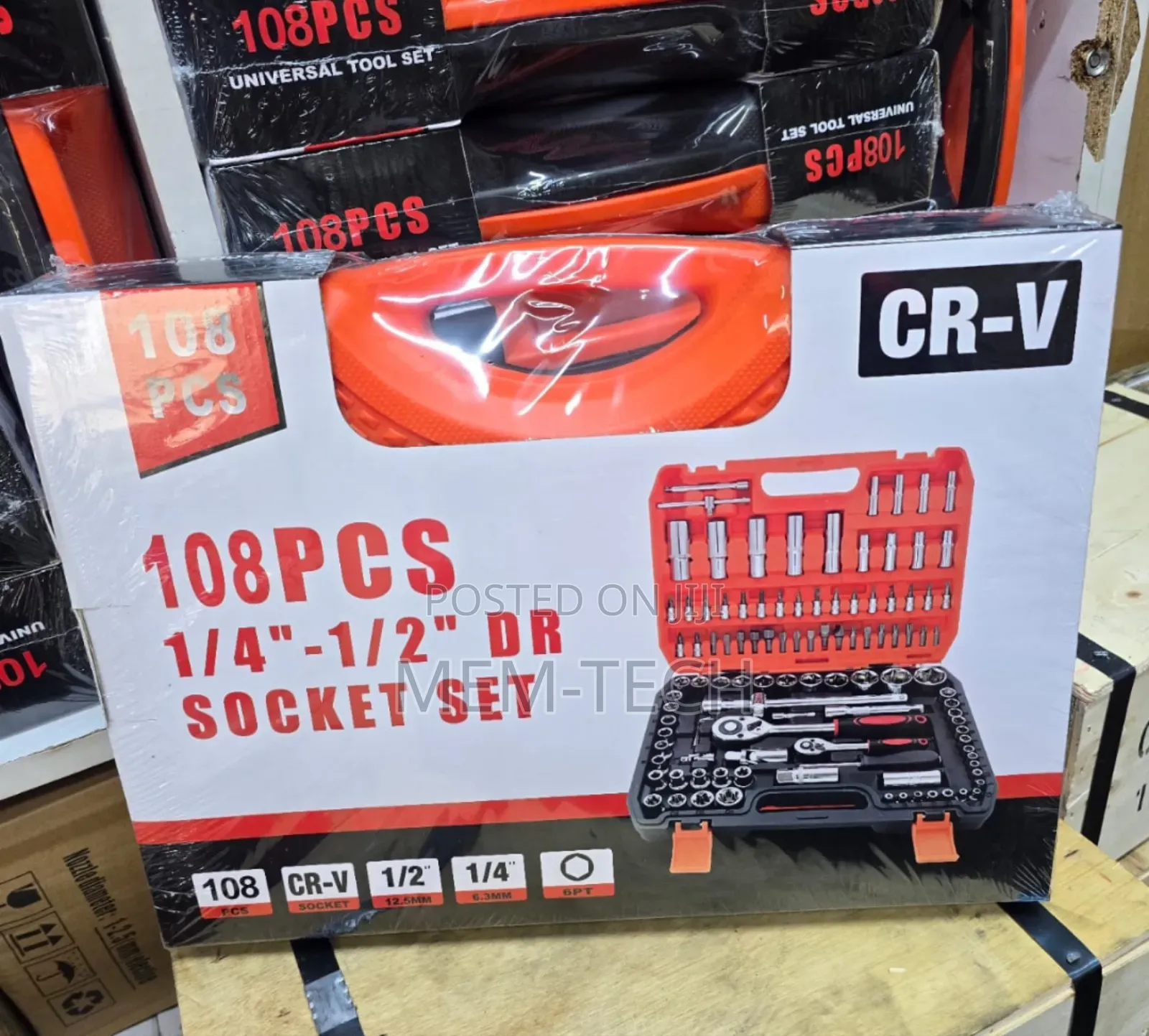 108pcs Socket Spanner Set