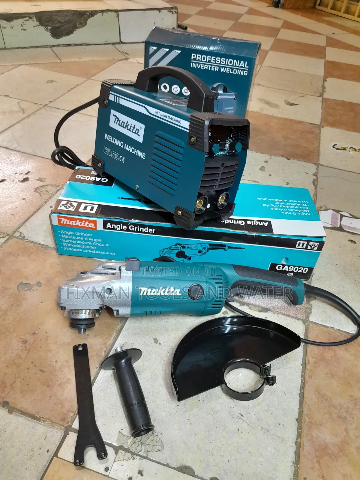 Durable Welding Machine And Makita Angle Grinder 9 Inches