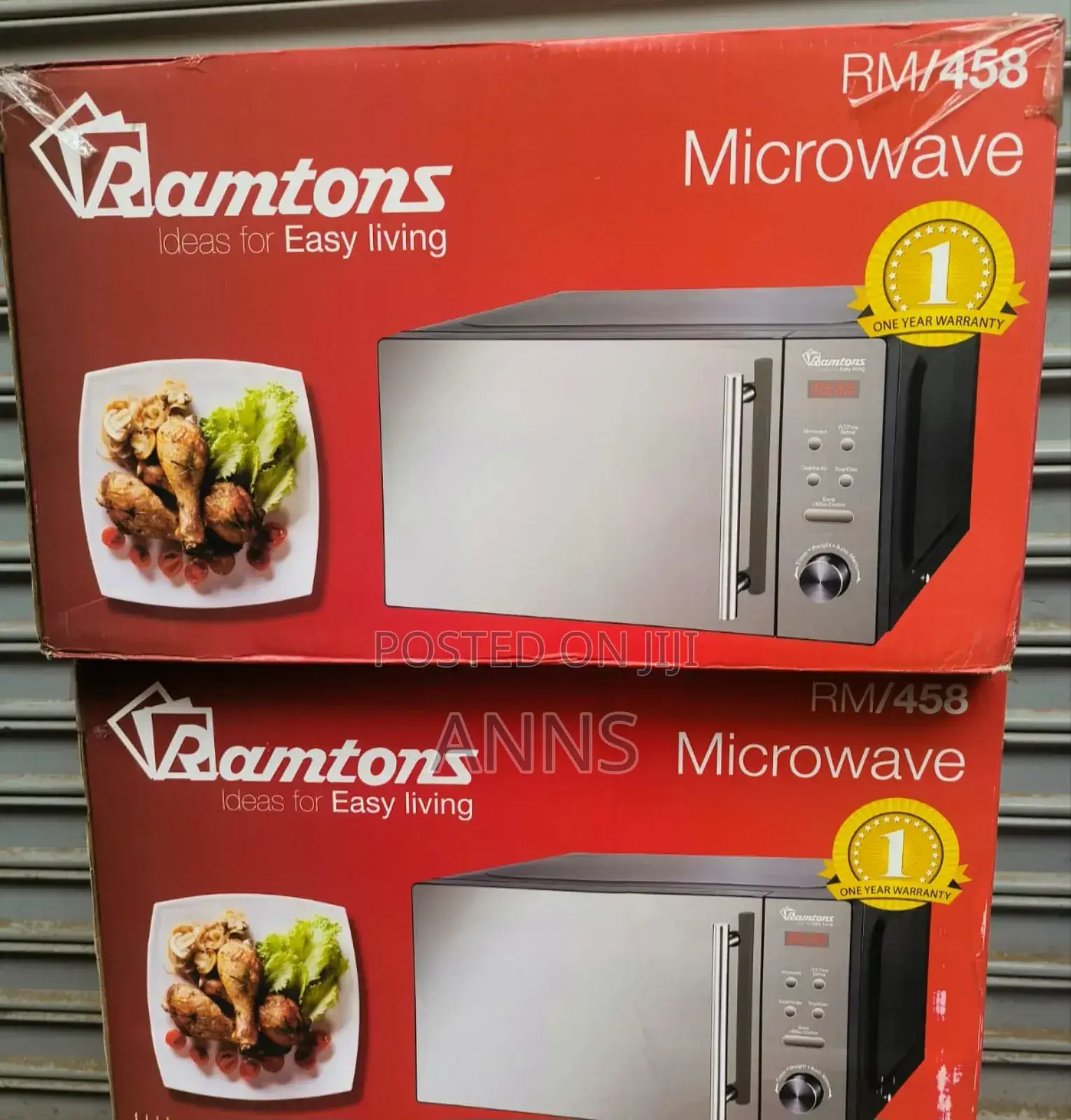 Ramtons Rm/458 - Digital Glass Microwave, 700w - 20 Litres