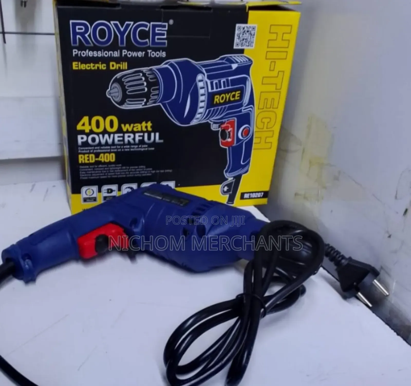 Royce 400watts Electric Drill/10mm Electric Drill