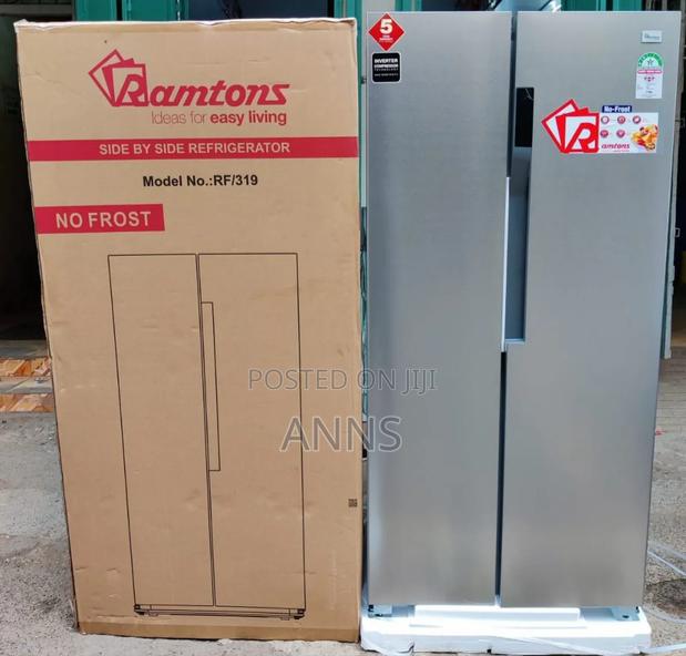 *Ramtons Side by Side Fridge No Frost 430litres Rf319