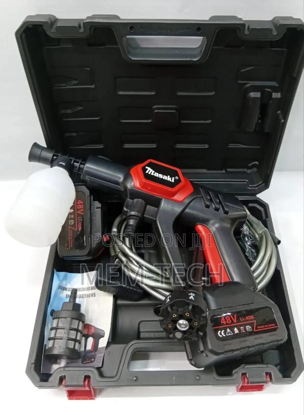 Cordless/Rechargeable Carwash Machine 48v