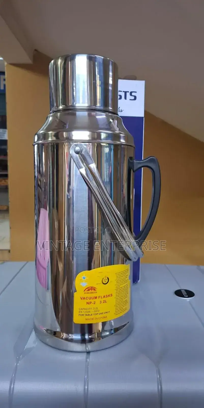 3.2 LTRS Breakable Flask