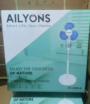 Ailyons 16 Inches Standing Fann.