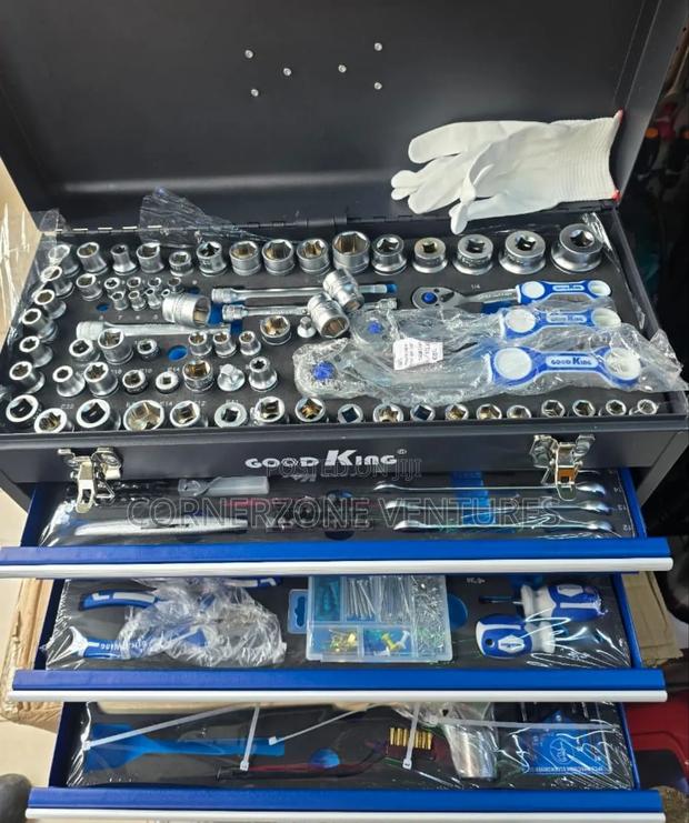 408 PCS Metallic Toolbox / 408pc Toolkit - main view