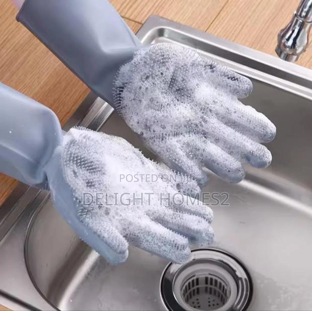 Silicone Washing Gloves_alp - thumbnail 2