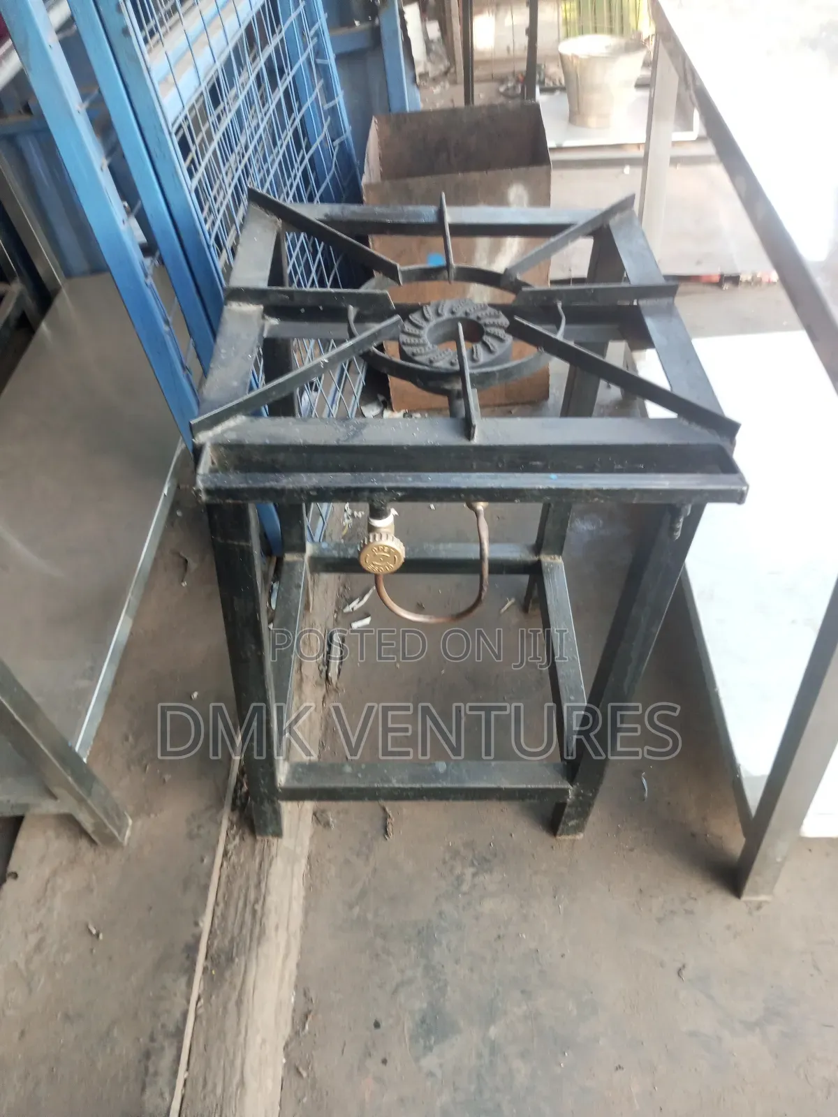 Award Winning Mild Steel Single Burner