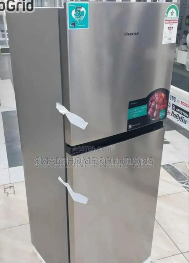 Silver 203l Hisense Double Door Fridge