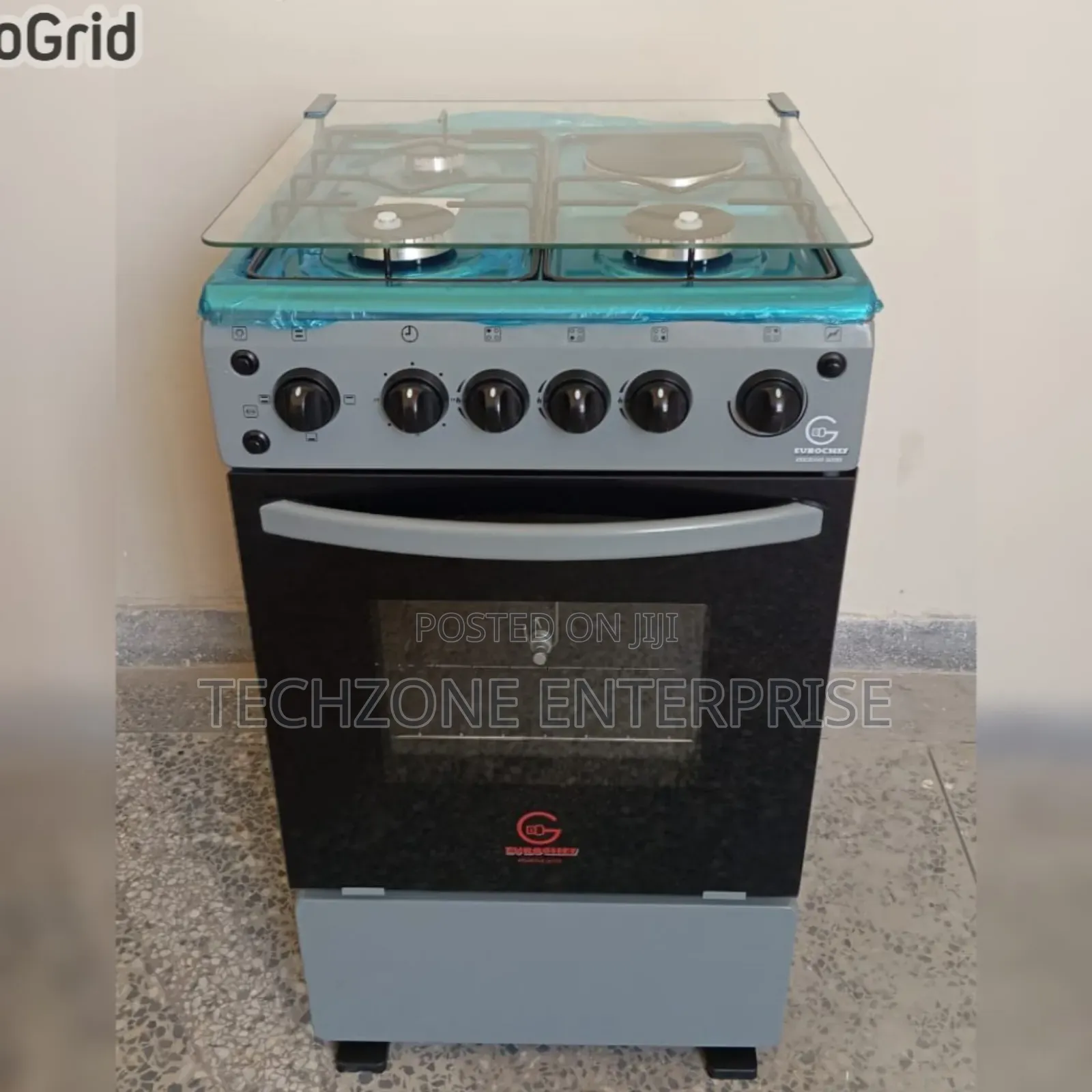 Eurochef Free Standing 3 Gas +1 Electric Cooker With Oven Warranty 