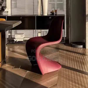 Lounge Chair; Creative S-Shaped Painted Lounge Chair for Living Room
